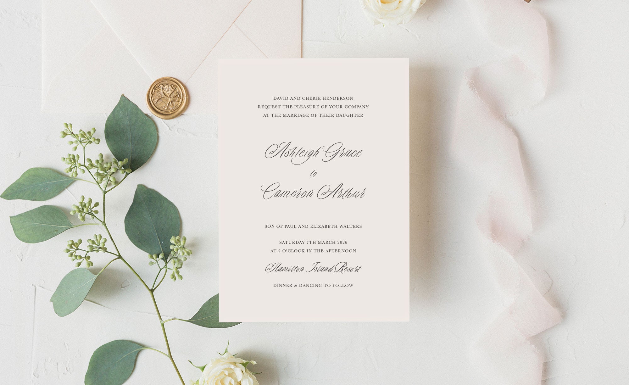 Wedding invitation wording