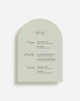 Barcelona Wedding Menu