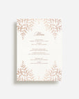 Jardin Wedding Menu