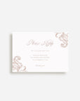 Rococo RSVP Card