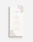 Rococo Wedding Menu