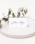 Valencia Place Card