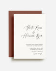 Valencia Wedding Invitation