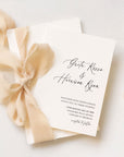 Valencia Wedding Invitation